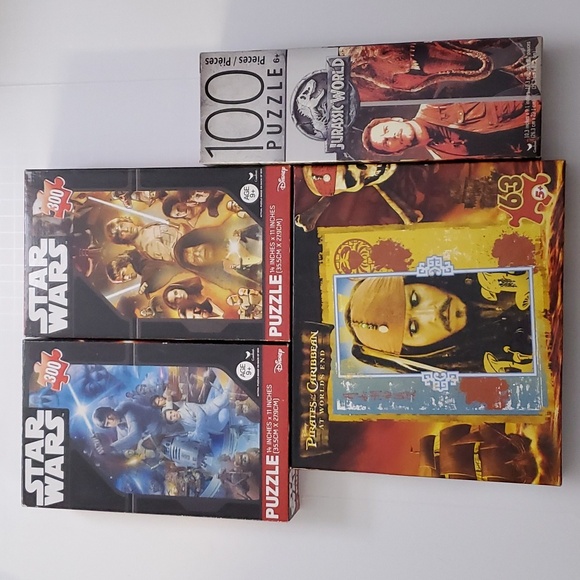 Set of 4 Kid's Puzzles - Picture 1 of 10